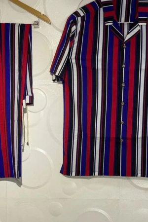 SHIRT AND PLAIN TROUSERS